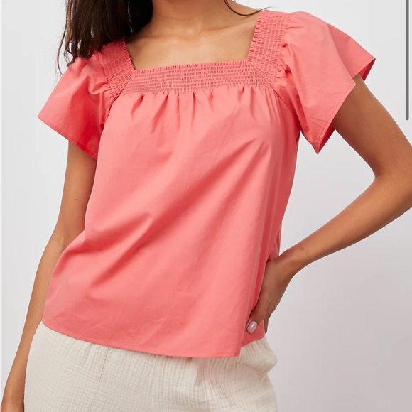 Rails Sonora Spiced Coral Top Size Large - Picture 4 of 7